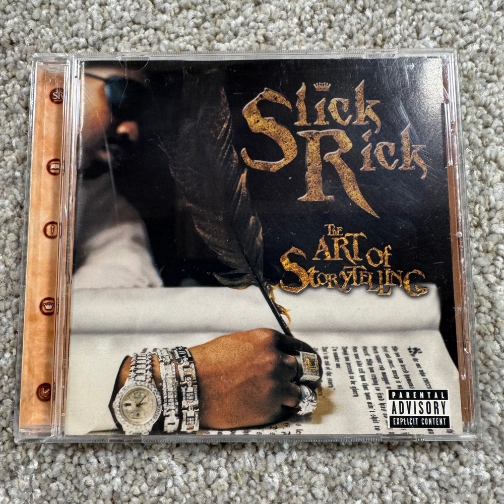 Slick Rick The Art of Storytelling CD 1999 Def Jam Rap Outkast Nas Snoop Dogg